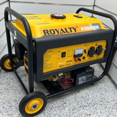 موتور برق 4 کیلو وات بنزینی رویالیتی(ROYALTY)برقی و هندلی (ساخت ژاپن)